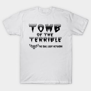 Tomb of the Terrible Logo - Black T-Shirt